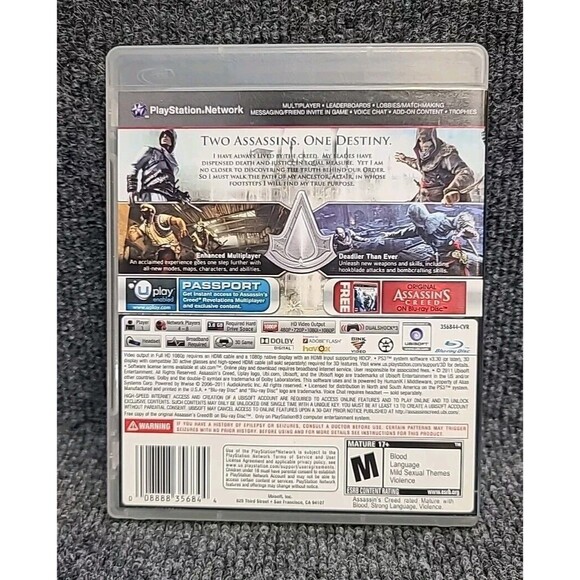 PS3 Assassin's Creed: Revelations Sony PlayStation 3 Complete Tested - Picture 2 of 4